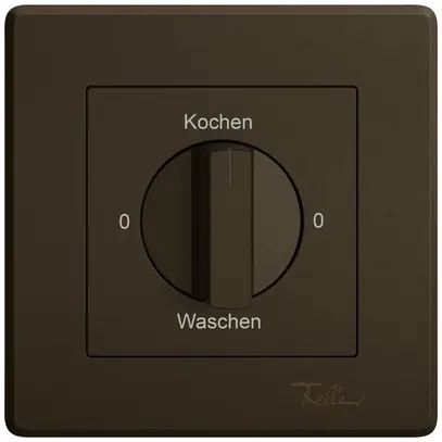 UP-Montageset EDIZIO.liv SNAPFIX® f.Drehschalter m.Griff 0-Kochen-0-Waschen br 