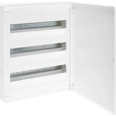 Distributore AP Hager golf 3-file 54UM IP40 389.5×501.5×98.5mm 