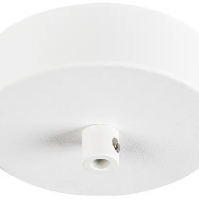 Rosone da soffitto AP SLV FITU adattatore di raccordo lampada Ø90×26mm bianco 
