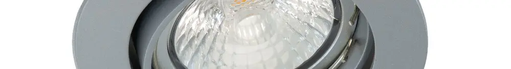 Lampa da incasso N-5049 cromo opaco molle di tensione, Ø di montaggio 75mm 