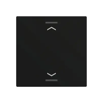 Wippe MDT BE-TAL60W116.A1 1T/2B f.Sensortasten schwarz matt "Jalousie" 