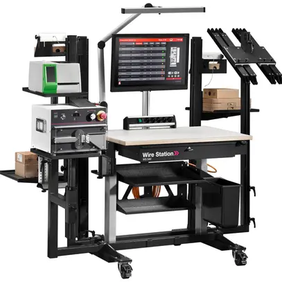 Établi Rittal AS 4051.132 Wire Station WS 540 Wire Terminal Edition 