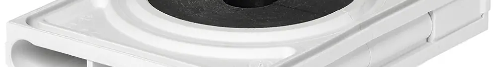 Flanschplatte Schurter HAK-Z-FL2R-SE 102×135×28mm Kunststoff Membran 