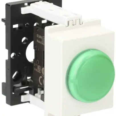 Lampada di segnalazione AMD K&N, 24VAC/DC, 2UM, calotta verde 