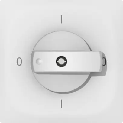 Interrupteur rotatif ENC SIDUS E 0/3L blanc 