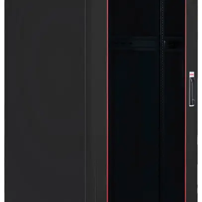 Armoire réseau 19" ROLINE Pro 800×2053×800mm 42UH 1×porte acier noir 