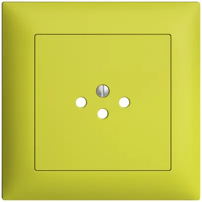 Kit frontal ENC EDIZIOdue lemon 88×88mm 1×T12 