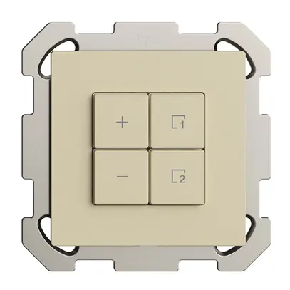 UP-Nebenstelle zu Dimmer 1K/4T Szene WLAN Edue Wiser vanille 
