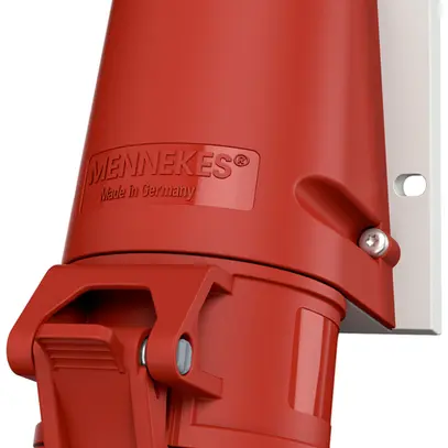 Presa AP CEE Mennekes 3LNPE 16A rosso 