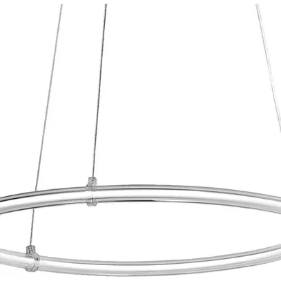 Luminaire suspendu LED LEDVANCE Decor Aura 18W 2000lm 830 Ø498 transparent 