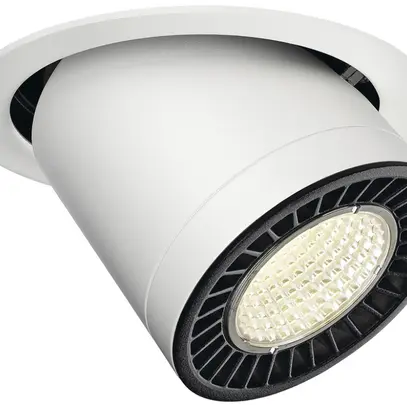 Downlight LED SLV SUPROS MOVE 36W 3520lm 4000K 60° Ø195×117mm bianco 