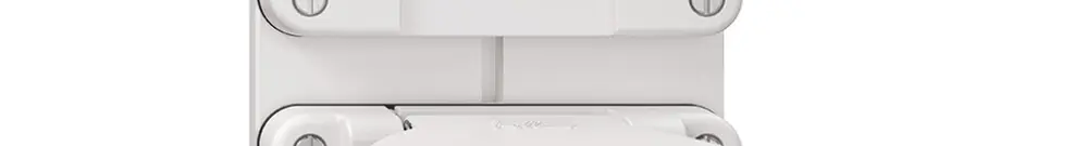 Combinazione NUP NEVO, 2×presa tipo 13, bianco 