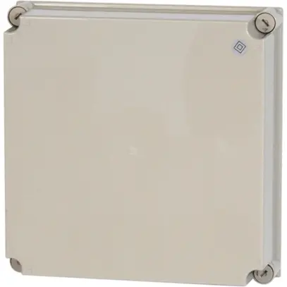 Coperchio Eaton D250-CI48 375×375×70mm RAL7035 grigio 