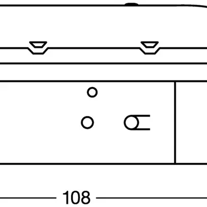 Alimentation INC DALI PS 100 LI, 100mA, 16VDC, 108×30×21mm 