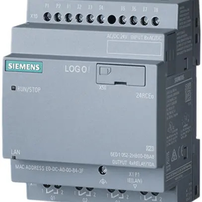 Modulo logico PLC Siemens LOGO!8.3 24RCEO(AC), 8ED/4UD 