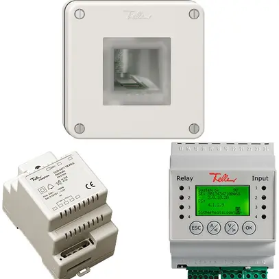 Lettore di impronte digitali NUPU NEVO overto Home 1 SET REG, bianco 