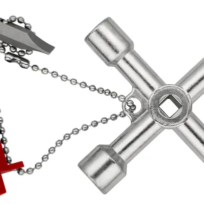 Clé pour armoire électrique KNIPEX 76mm 