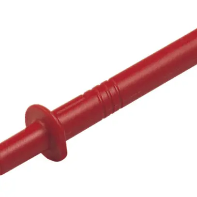 Pointe d'essai de sécur.PRUEF-2700, système 4mm, rouge 