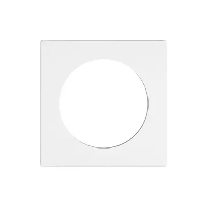 Kit di copertura EDIZIO.liv SNAPFIX® termostato 60×60×7mm bianco IP20 