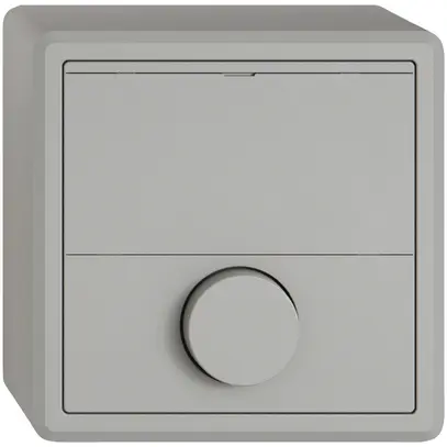 Contact à poussoir de sonnerie AP EDIZIO.liv SNAPFIX® 6A 250V grc 