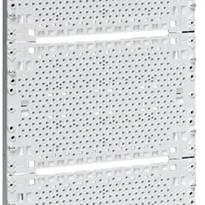 Pannello telecom Hager con piastre di montaggio 7-file 1100×250mm 