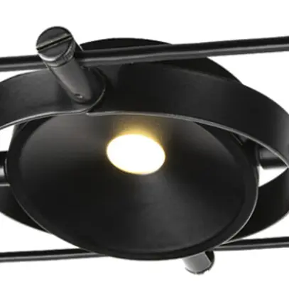 Spot LED SLV TENSEO DURNO 6W 360lm 2700K Ø125×26.5mm nero 