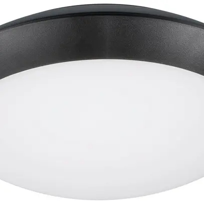 Plafoniera LED Sylvania START HF SEN 14W 1500lm 840 IP66 REG Ø350 nero 