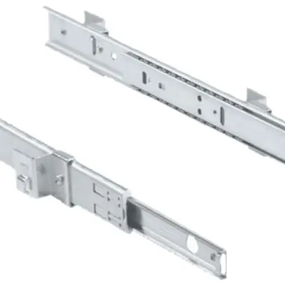 Teleskopschiene T=600mm grau 
