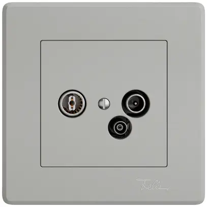UP-Antennendose TV-R-Daten EDIZIO.liv SNAPFIX® 4dB hgu 