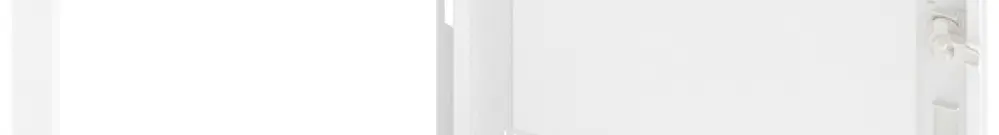 Porta media con cornice SE Pragma bianco per 2parte/4file 