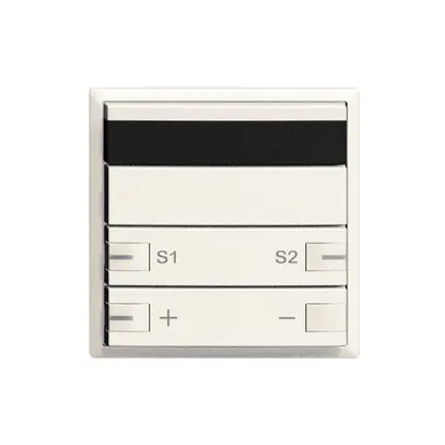 Tasto INC ZEP IR-dim-scena 1c/2t staz.centr/sec. EDIZIOdue bianco 