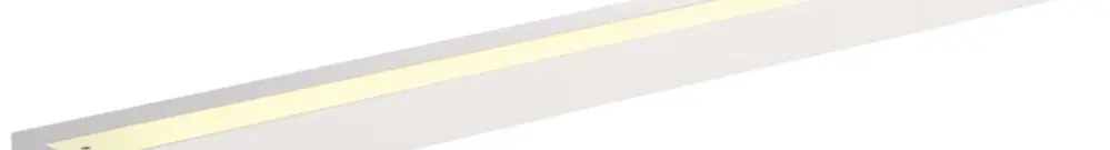 Lampada a muro LED SLV SEDO, 22W 2100lm 3000K vetro satinato IP20 bianco opaco 