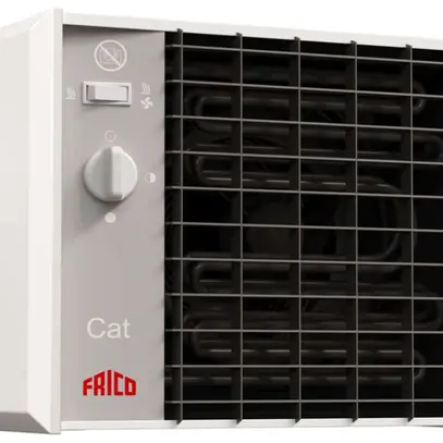 Thermo-ventilateur Frico CAT C5N 400V 5kW 480m³/h 6.7kg 335×255×276mm IP44 blanc 