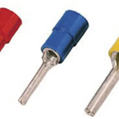 Cosse à broche Intercable forme de goupille PC 10mm² rouge 