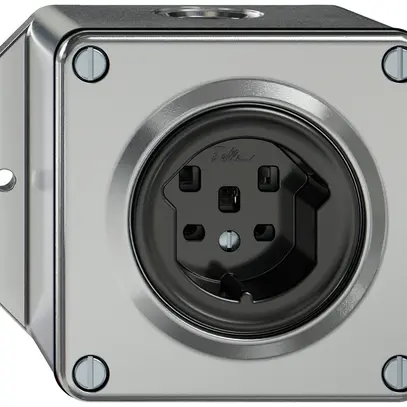 Presa AP ELEMENT SNAPFIX® 1×tipo 25 16A 440V IP20 all 