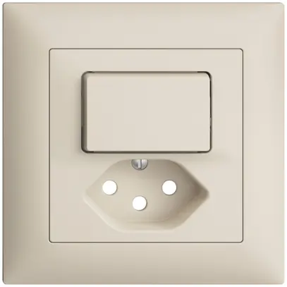 Kit frontal EDIZIOdue crema 88×88mm T13 