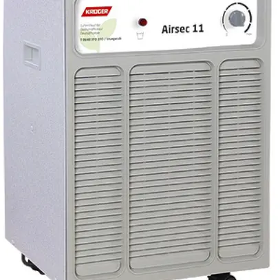 Luftentfeuchter Airsec 11, 360W, 9l, 16.8l/24h, 300m³, 23.5kg 
