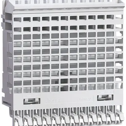 Zoccolo a innesto Hager uniway 160A 108mm 12 posti per barre 15×3mm 6 pezzi 