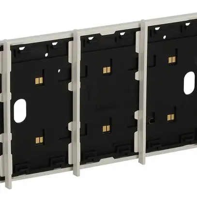 BUS-Rahmen Living Now MyHOME 4+1 Module Montage auf 4-moduligen Dose weiss 