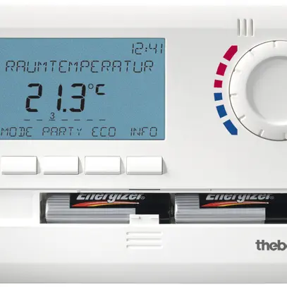 Termostato a orologio AP Theben RAMSES 811 Top2 bianco 