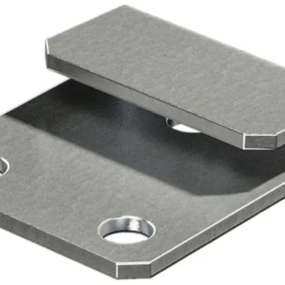 Kit di fissaggio Rittal VX 8617.352 tipo C per VX grigio 10pz 
