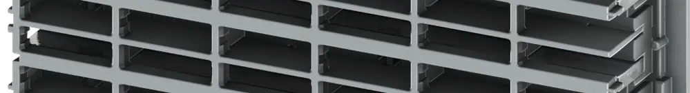 Socle à ficher ABB SMISSLINE TP 6 modules 