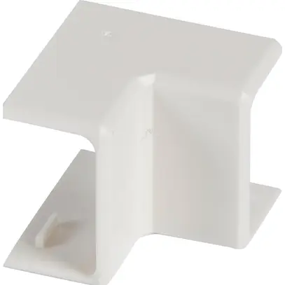 Angle intérieur HF 85…95° 40×25mm matière synthétique blanc IP3X 