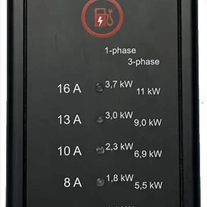 EV Buddy 11 mobiler Typ 2 Lader, 11kW, CEE16-5, 5m 