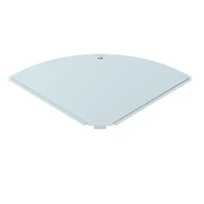 Couvercle BET RBD 90° 400mm acier zingué en continu zinc-aluminium 