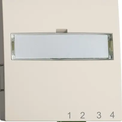 Scatola di raccordo INC FTTH EDIZIOdue FH 1×LC APC Duplex F crema 