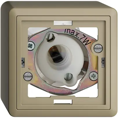 Lampada spia AP EDIZIOdue sand 7W senza calotta piatta 