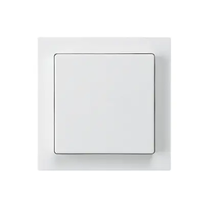 Kit frontale kallysto 60×60 bianco per interruttore/tasto 