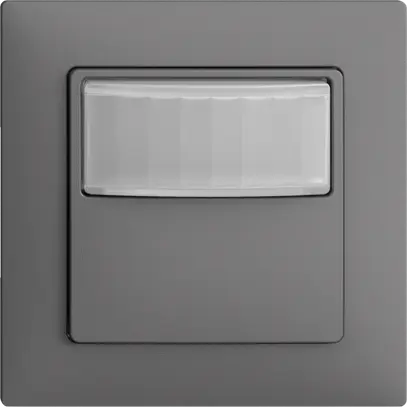 Détecteur de mouvement EDIZIOdue F pirios 180 R eco plus 1 canal, gris foncé 