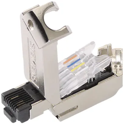 Connettore ad innesto Siemens IE FC RJ45 Plug 2×2 cat.5 100Mbit/s 145° metallo 